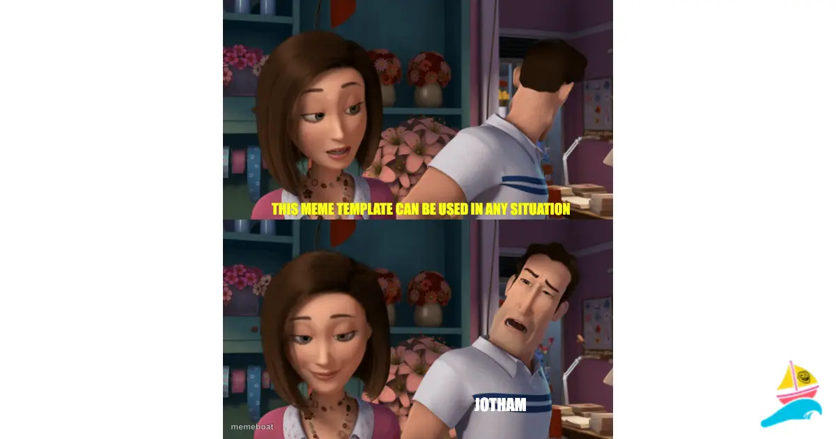 This meme template can be used in any situation