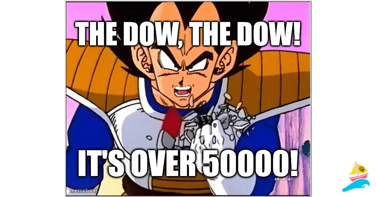 THE DOW, THE DOW!