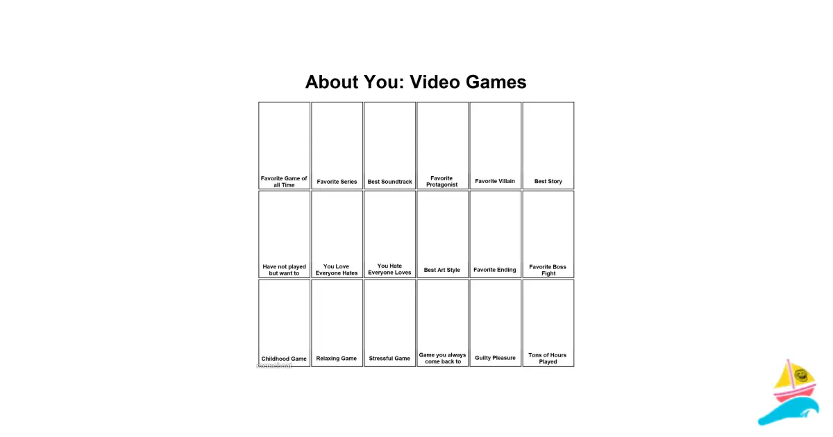 About you : video games meme