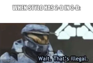 wait. that's illegal meme created by the community