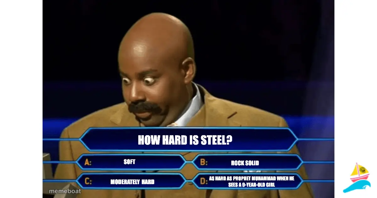 How hard is steel?