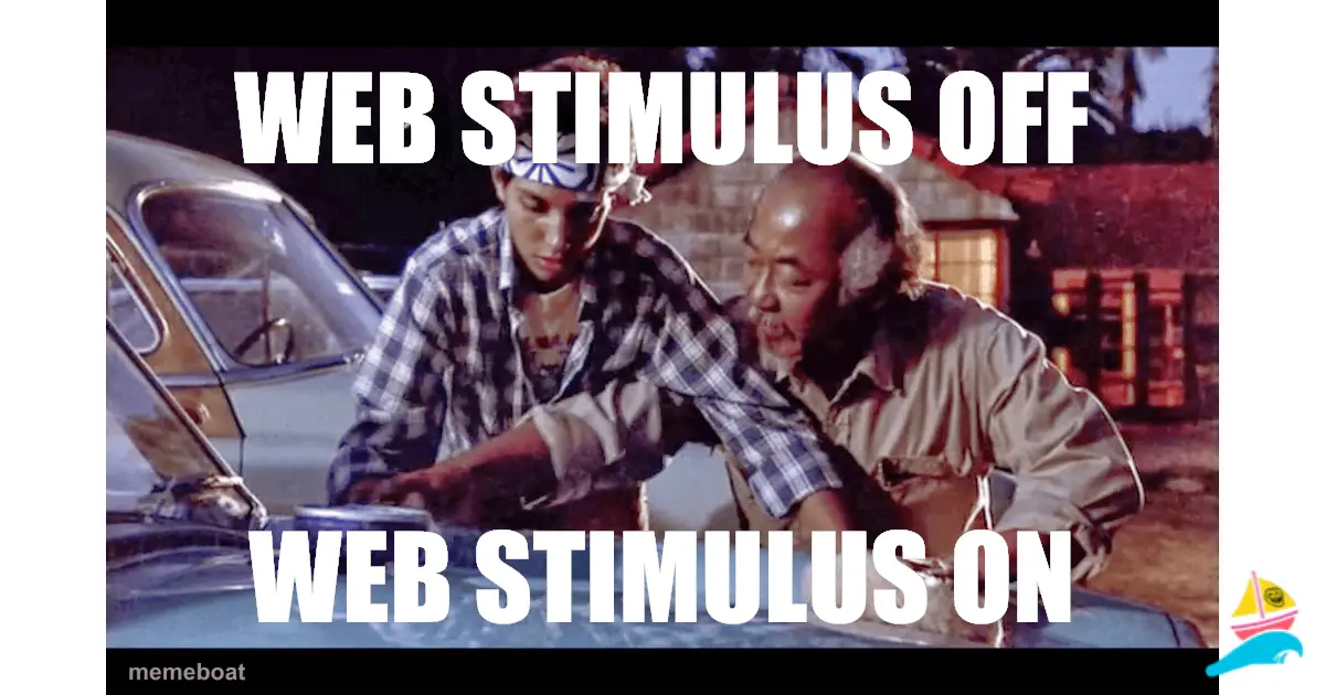 web stimulus off