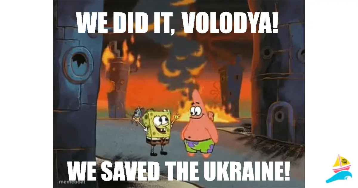 We did it, Volodya!