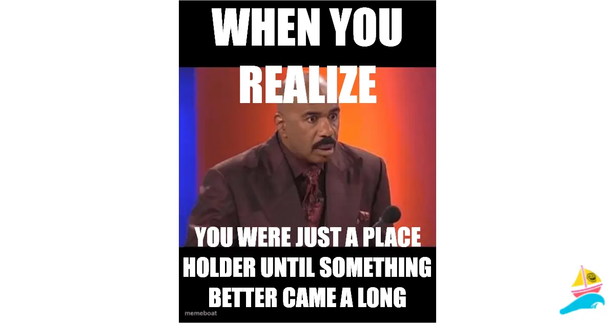 When you realize