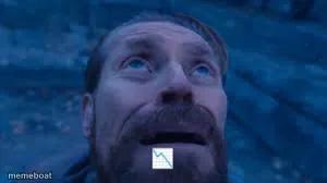 Willen Dafoe Looking Up (image) meme created by the community