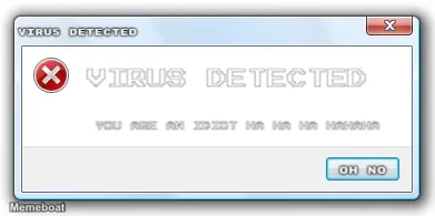 virus detected