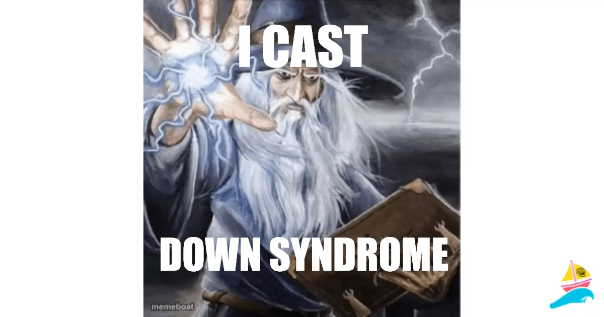I cast