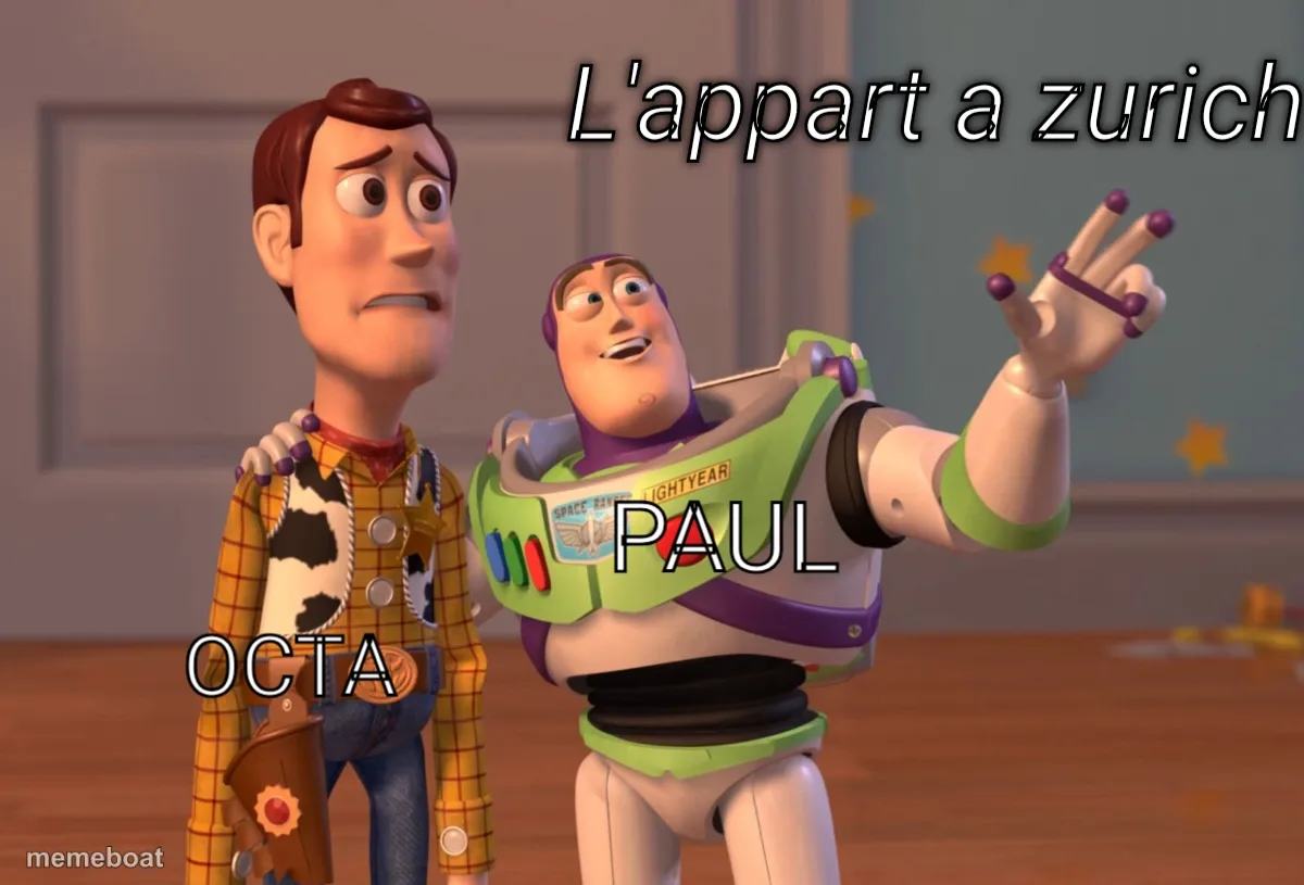 Woody And Buzz Everywhere meme created by the community