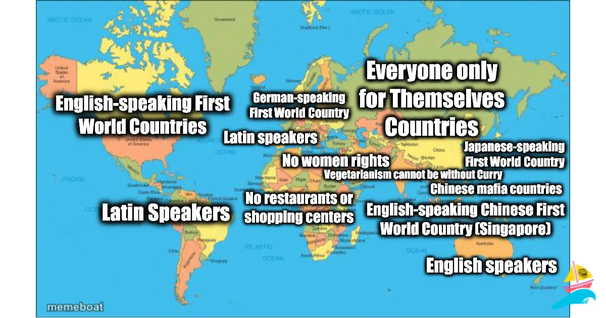 English-speaking First World Countries