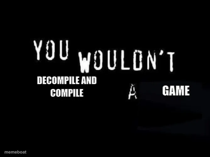 decompile and compile