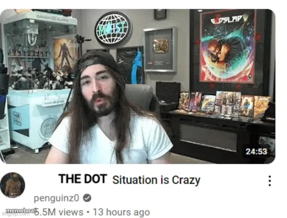 X situation is crazy meme created by the community