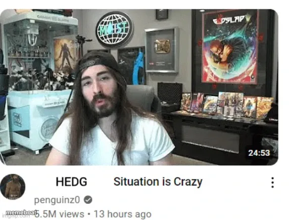 X situation is crazy meme created by the community